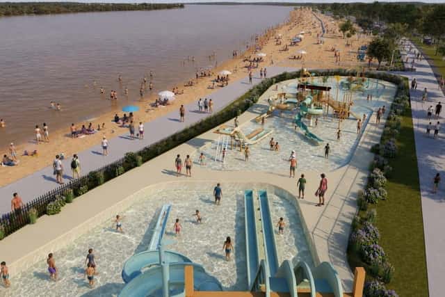 Rosario proyecta un parque acuático y transformación de la Costa Norte