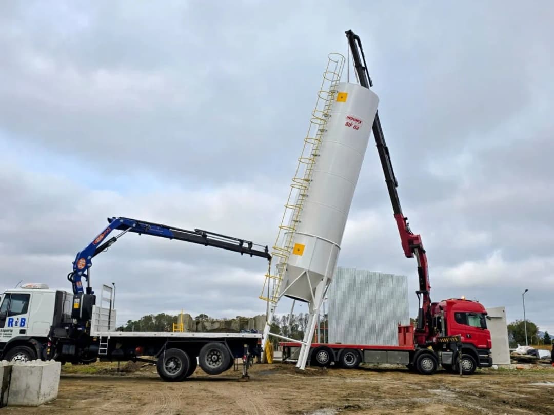 Inicia el montaje de la planta de hormigón en Tandil con inversión de $1.200M
