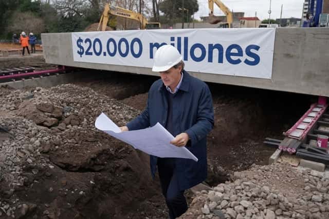 El Gobierno adjudica obra de $20.000 millones para paso bajo nivel en San Martín